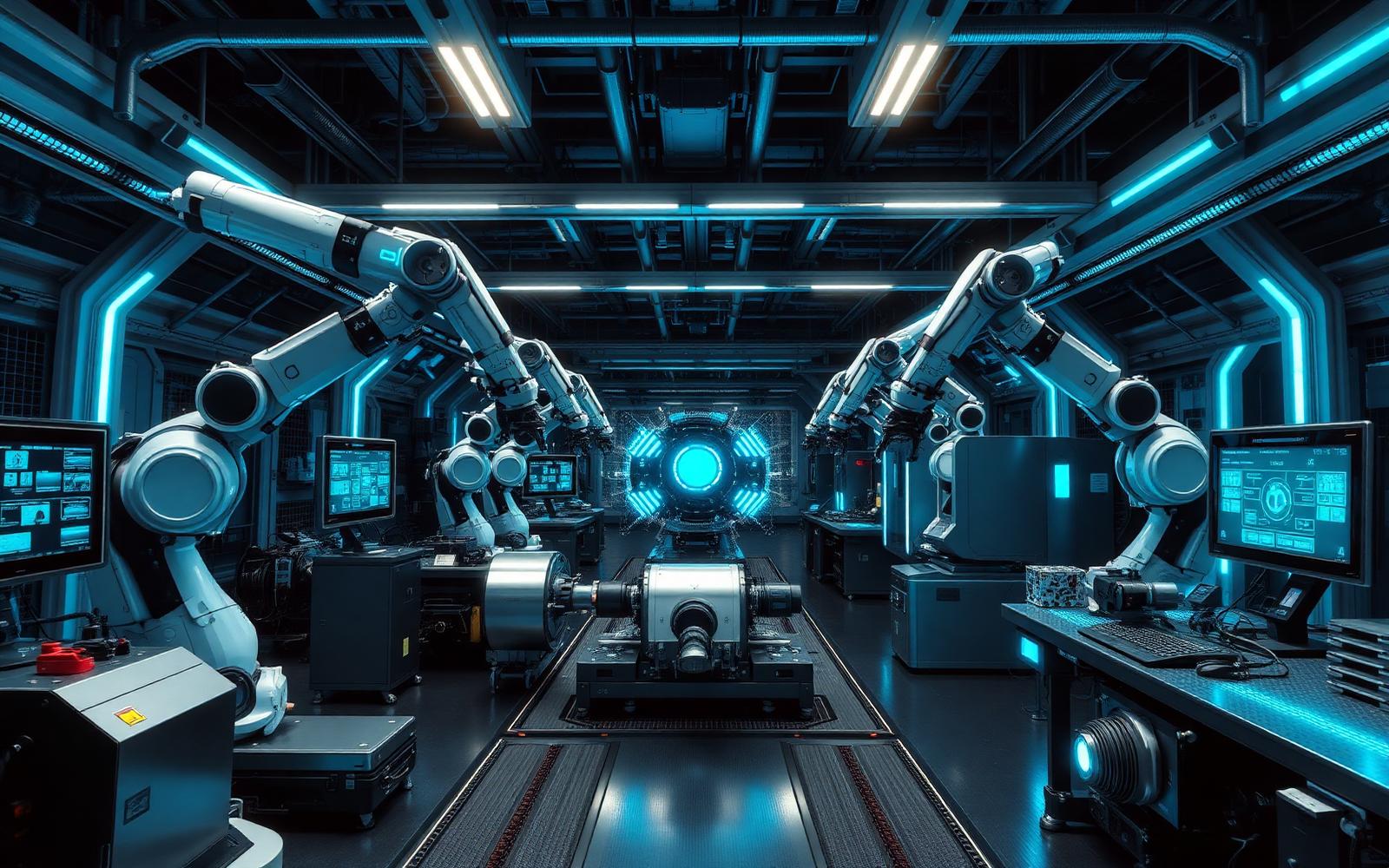 AI-driven smart factory