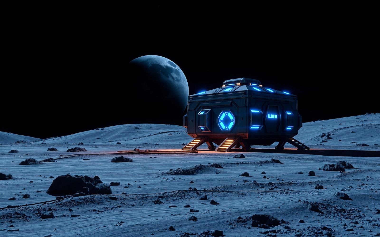 Modular lunar habitat